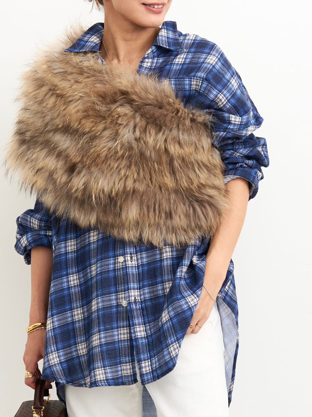 DENIMIST/デニミスト】 BUTTON FRONT SHIRTのコーディネートスナップ