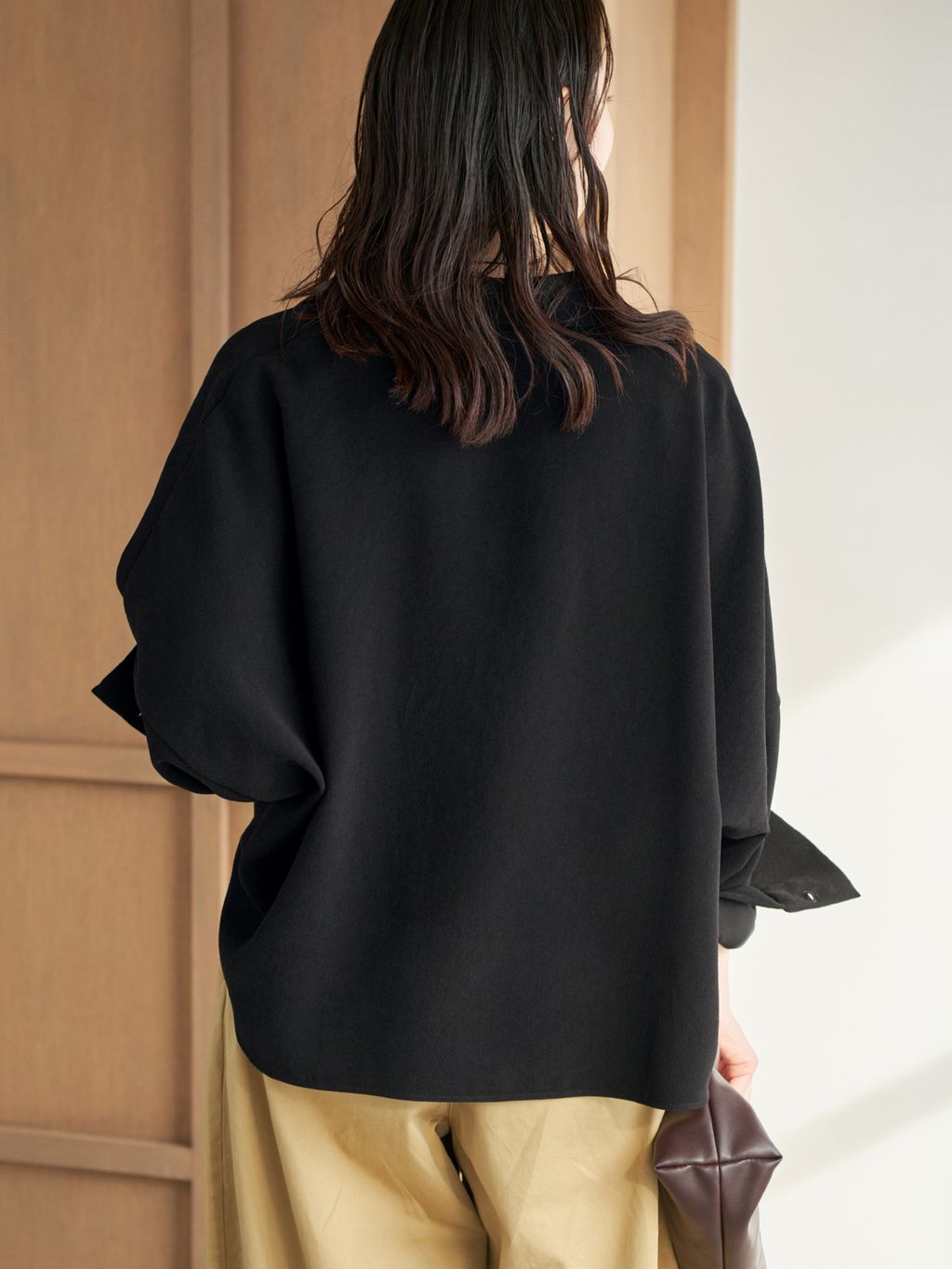追加》GEORGETTE SKIPPER ブラウスのコーディネートスナップ（mizuka