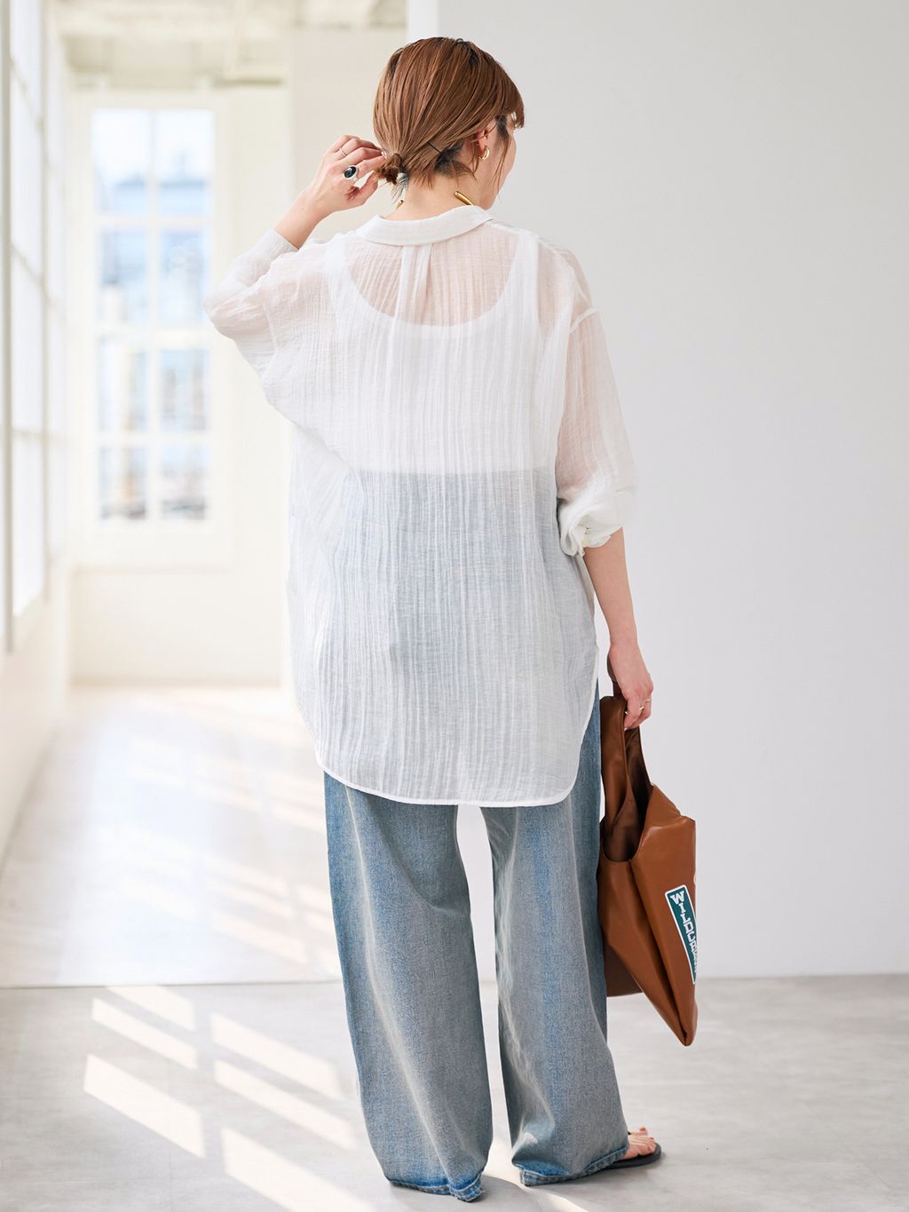 追加予約》Spick&Span SHOPPER BAG*のコーディネートスナップ（Yuko