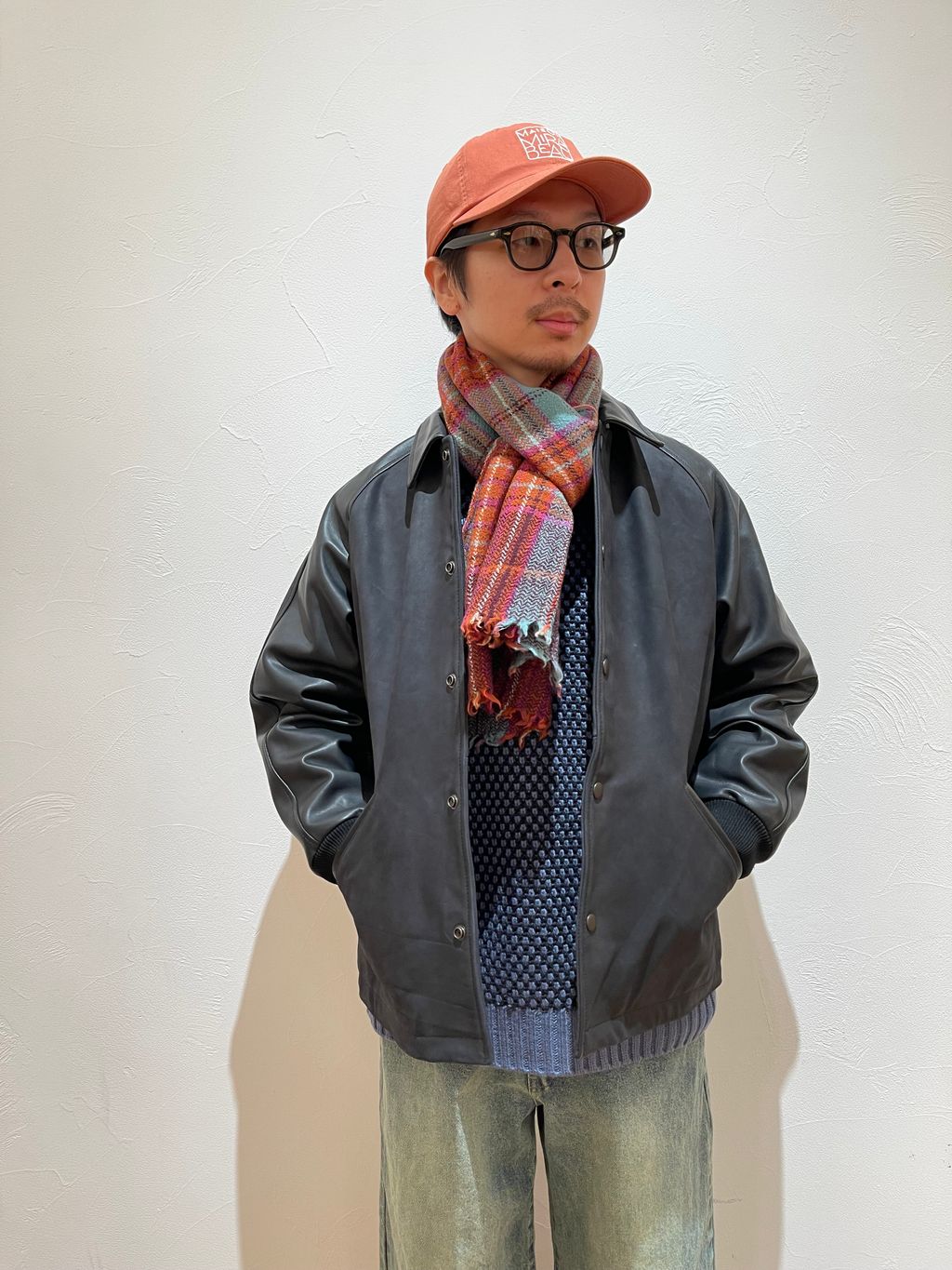 SKOOKUM / スクーカム 417別注 Leather AWARDブルゾン SKOOKUM / スクーカム】417別注 Leather AWARDブルゾン（レザー
