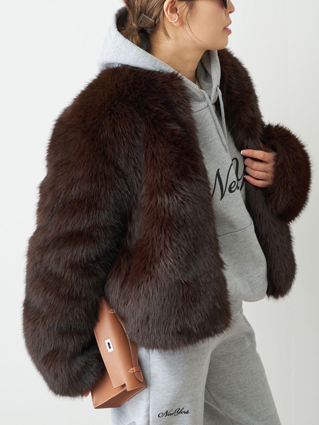 値下げDeuxieme Classe BTN Sweatshirt ブラウン 3050004228877460_01_4332w.jpeg