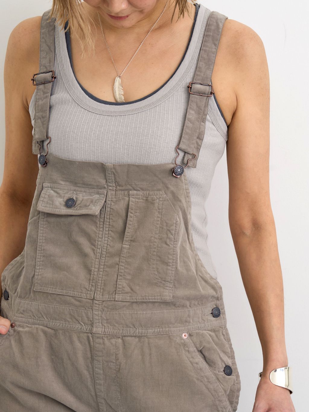 STAMMBAUM/シュタンバウム】 Corduroy Overallのコーディネート