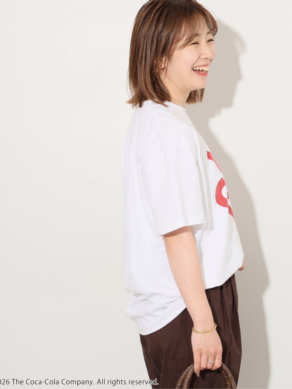 リネンコットンギャザータックパンツのコーディネートスナップ（makoto
