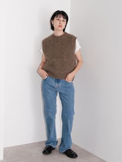 スピックアンドスパン　ヴィンテージライク　ニットベスト K.Ayami*Sヴィンテージライクニットベスト（ベスト）｜Spick and Span