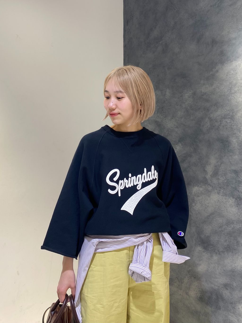 別注【CHAMPION/チャンピオン】for JS カットオフスウェットの