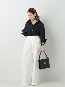 VINTAGE CELINE/セリーヌ】セミショルダーバッグのコーディネート