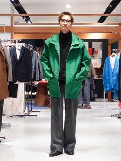 AURALEE (オーラリー) HIGH-DENSITY BONDED COTTON GABARDINE BLOUSON