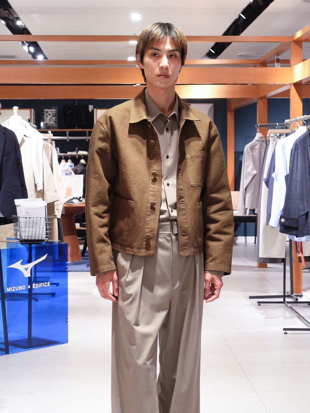 AURALEE (オーラリー) GARMENT-DYED ORGANIC COTTON HEAVY TWILL SHORT