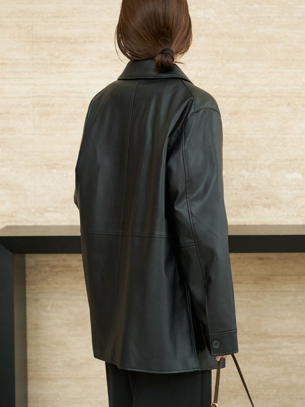 Leather Like Car コートのコーディネートスナップ（yoshie）｜Plage