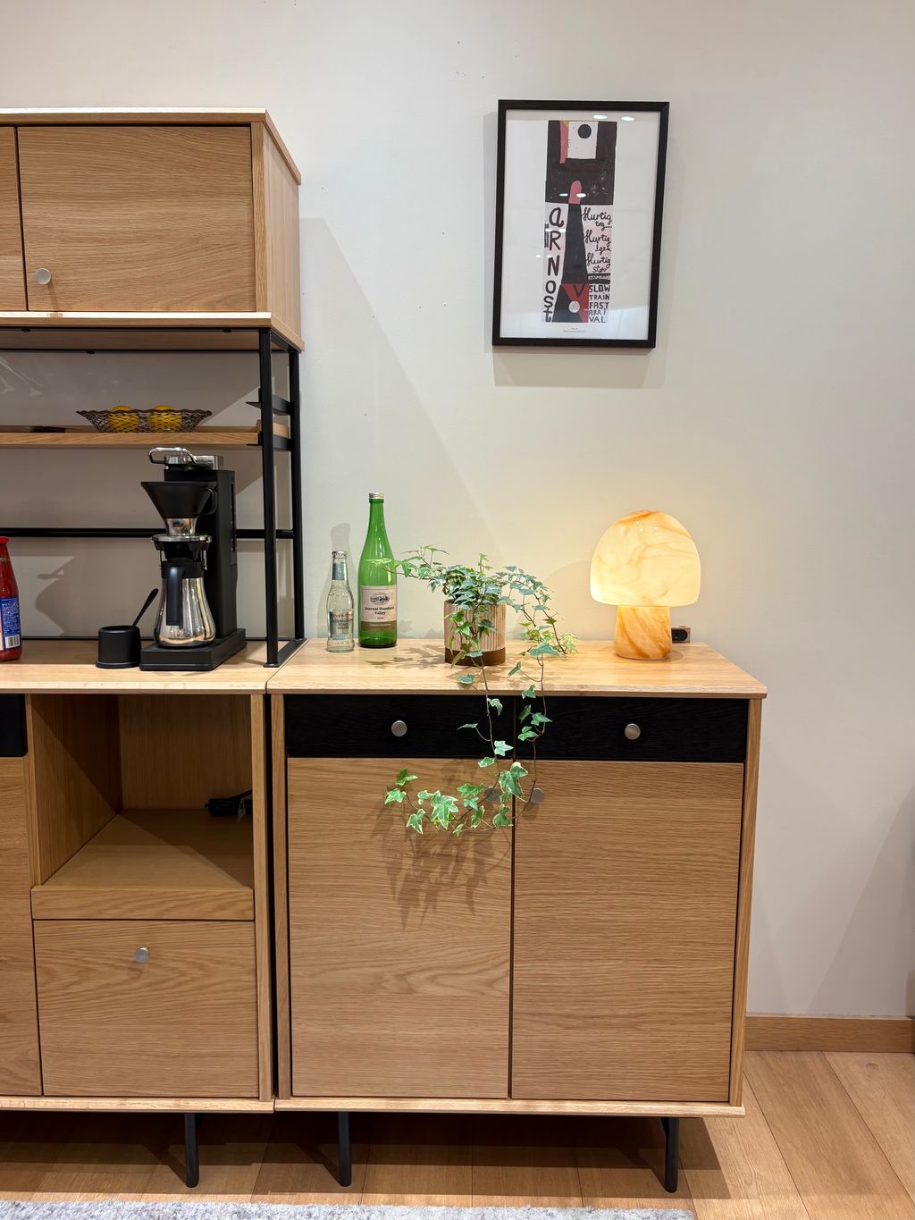 大型商品》HABITAT KITCHEN BOARD-L (NT) ハビタキッチンボードLの
