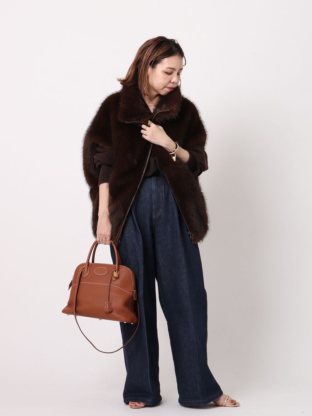 fashionaddictです　ボリード31 HERMES/エルメス】 Bolide 31のコーディネートスナップ（maki