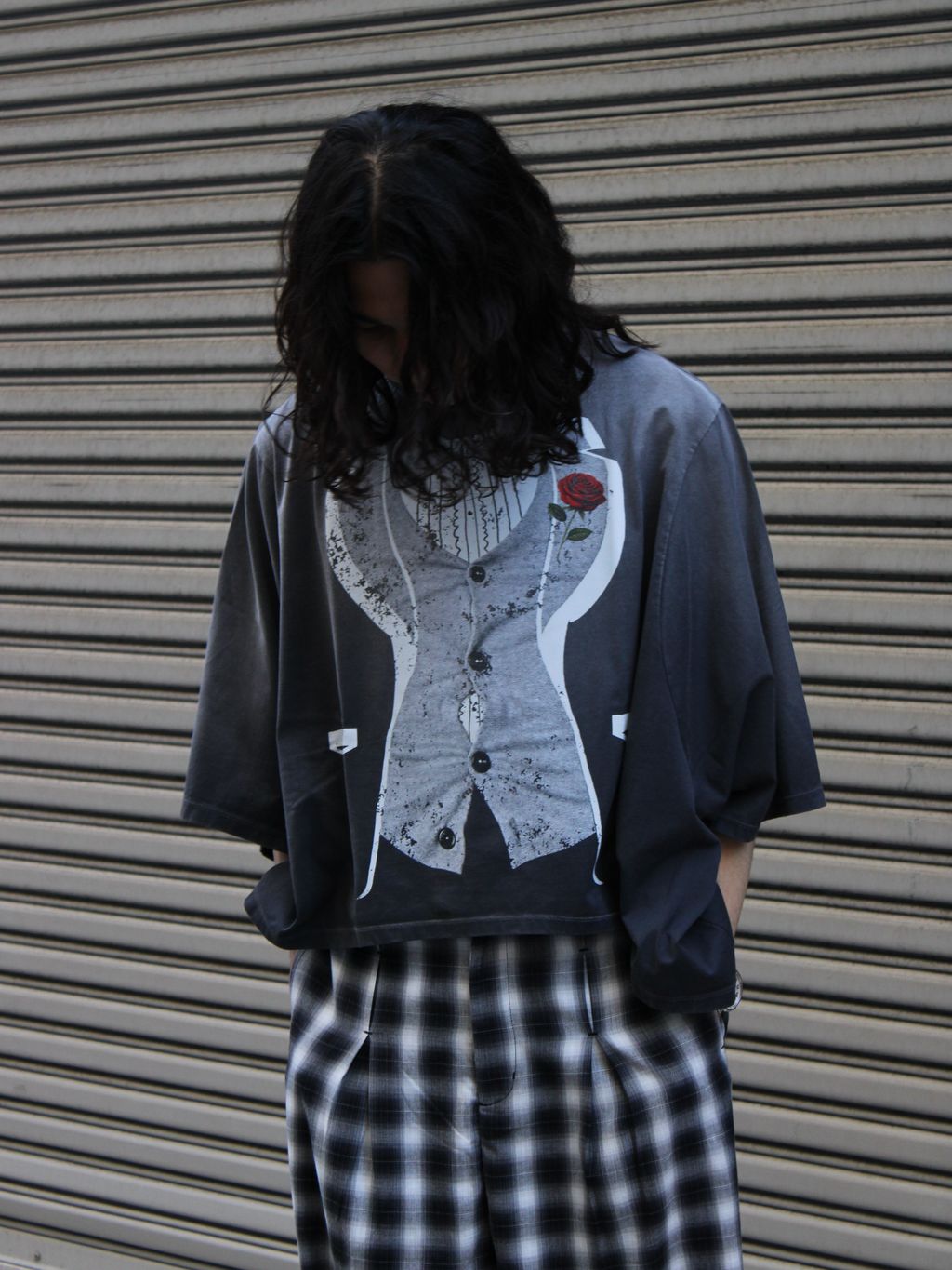 doublet / ダブレット WISM別注 TUXEDO BALLOON T-SHIRTの