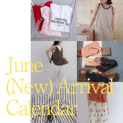 6月新作ラインナップ】ARRIVAL CALENDAR｜SLOBE IENA｜ブログ