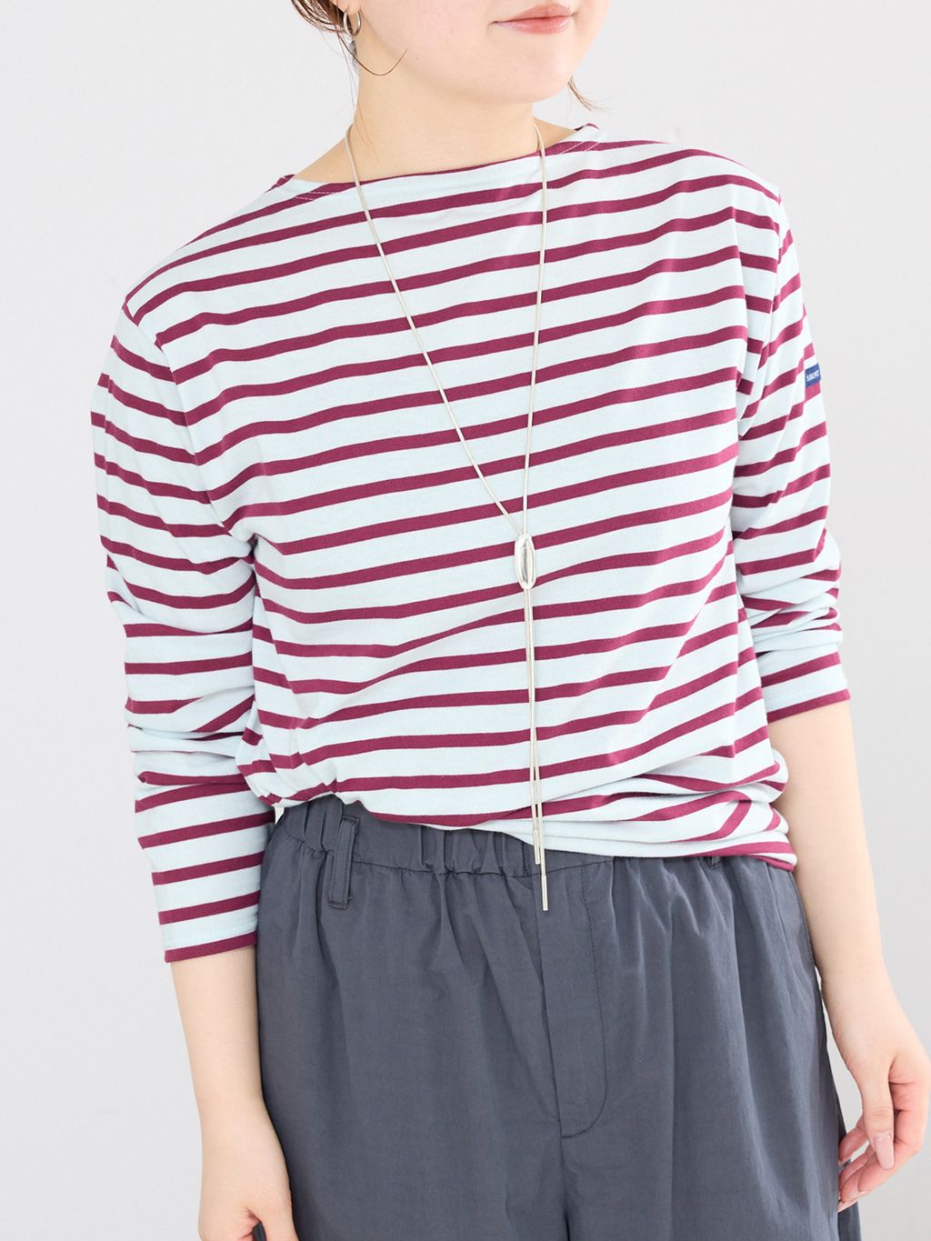 SAINT JAMES/セントジェームス MORLAIX カットソーのコーディネート