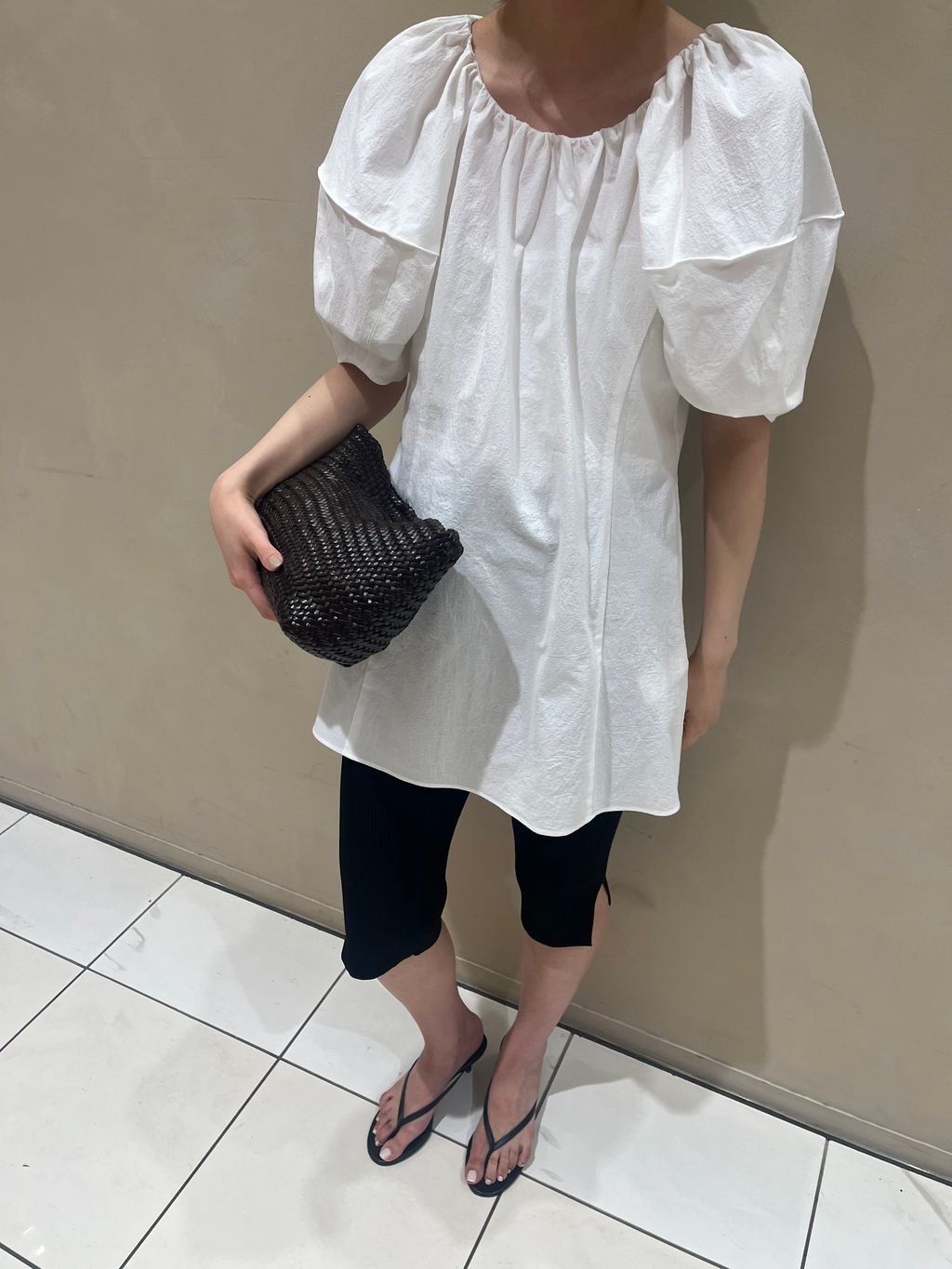 R'IAM PUFF ブラウスのコーディネートスナップ（Kotomi）｜Plage