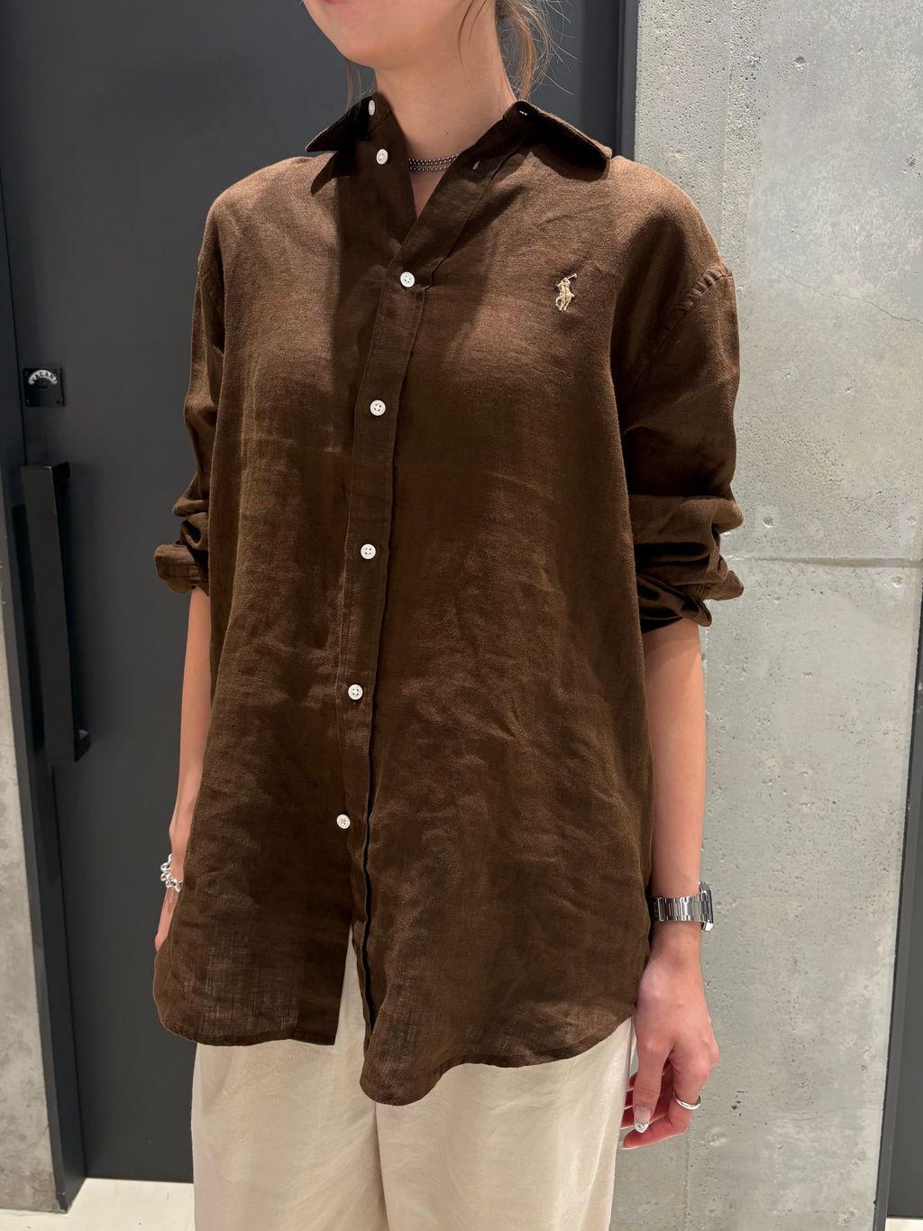 ポロバイラルフローレン スイングトップ 刺繍ロゴ ブラウン XXL 1739 POLO RALPH LAUREN / ポロラルフローレン】スイングトップ が入荷