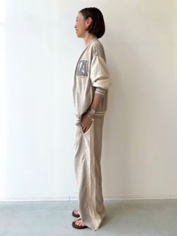 REMI RELIEF/レミ レリーフ】 SUEDE LIKE STADIUM JAMPERの