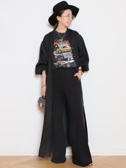 Col Pierrot/コル ピエロ】Ramie Volume Sleeve ワンピースの