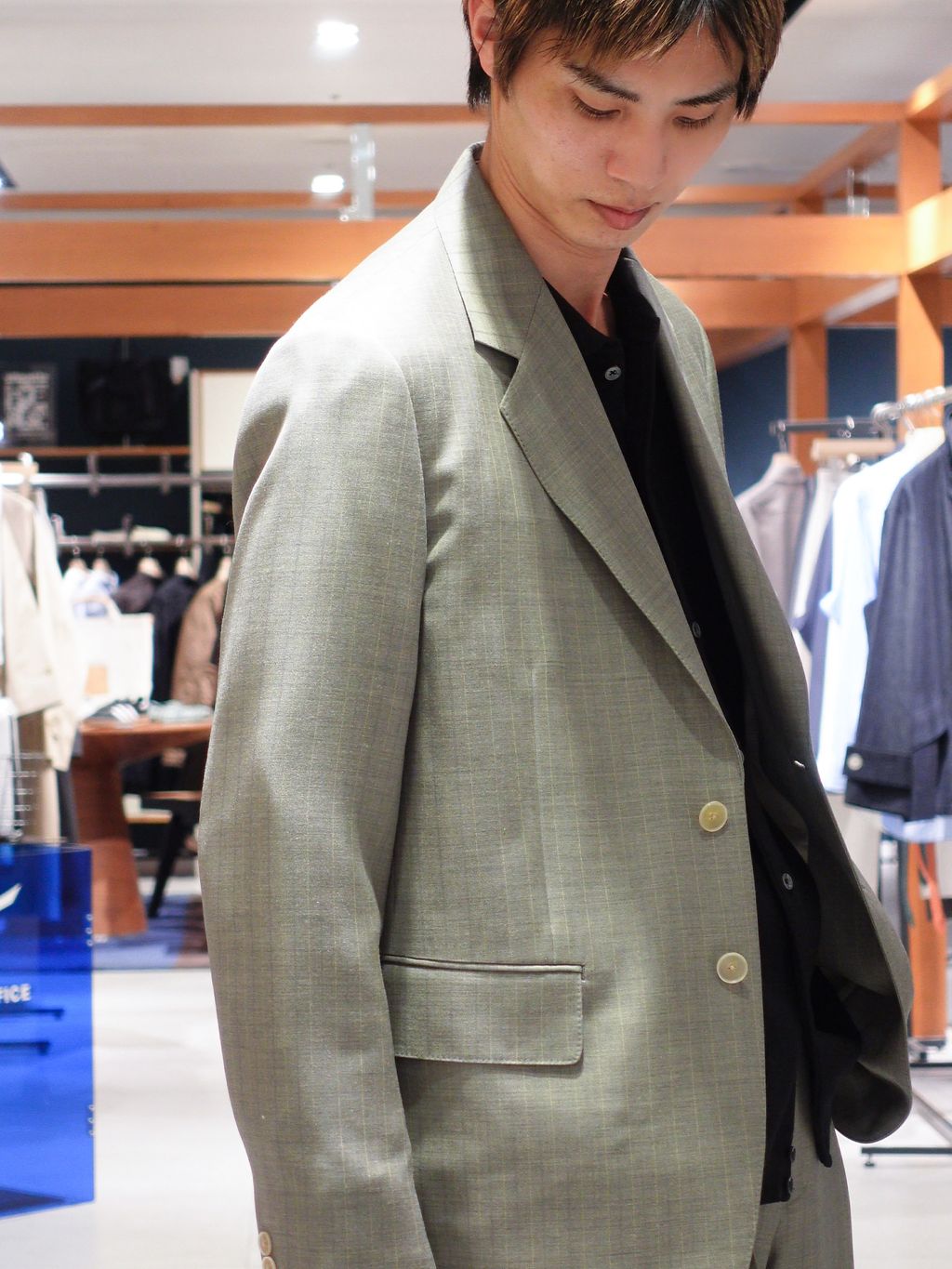 AURALEE (オーラリー) BLUEFACED WOOL JACKETのコーディネートスナップ