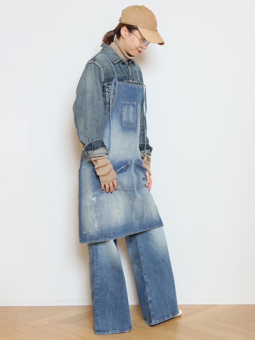 rib タートルのコーディネートスナップ（HASE）｜MUSE de Deuxieme