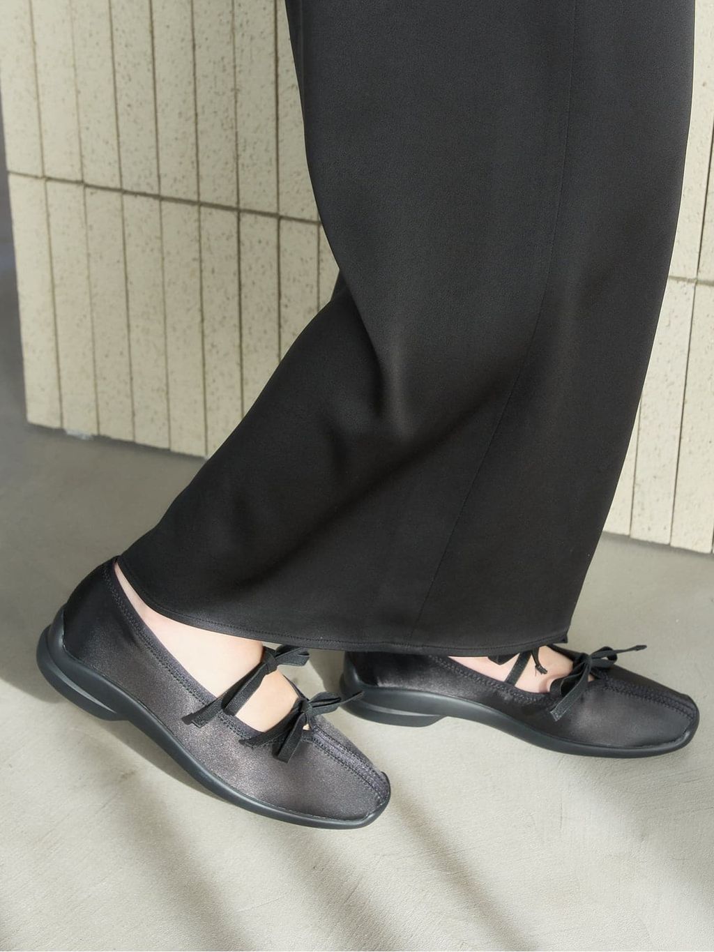 追加》Lダブルリボンバレリーナのコーディネートスナップ（honoka