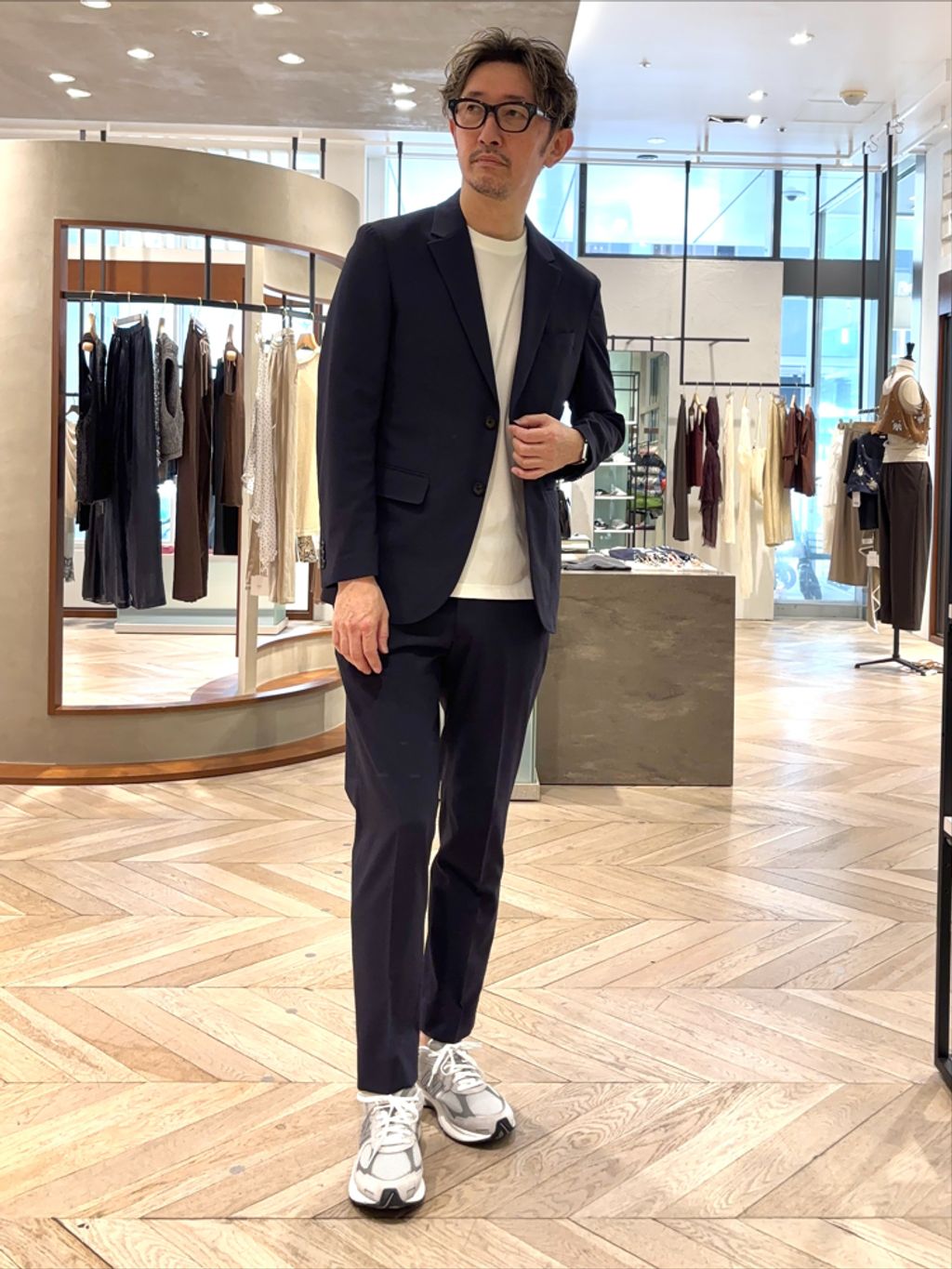 BREEZE TEX アクティブジャケットのコーディネートスナップ（TERAI