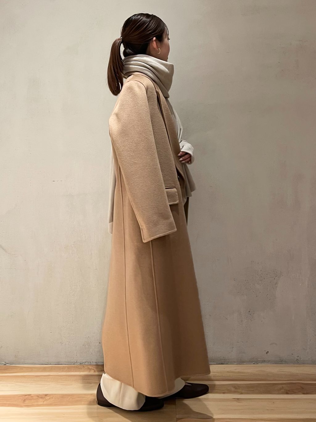 R'IAM チェスターコートのコーディネートスナップ（chihiro）｜Plage