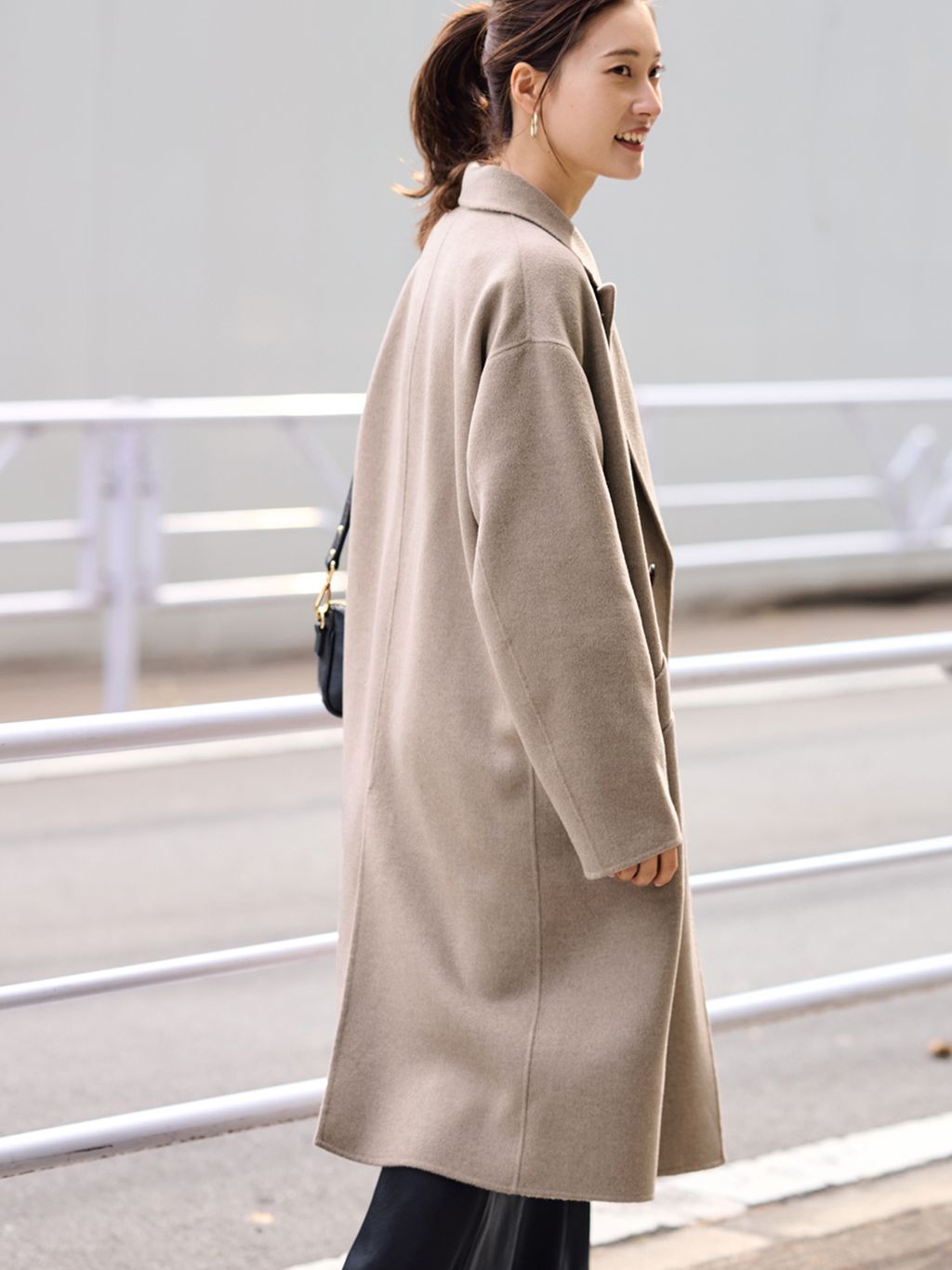 ≪追加予約≫SUPER160'sダブルブレストコート 4のコーディネート