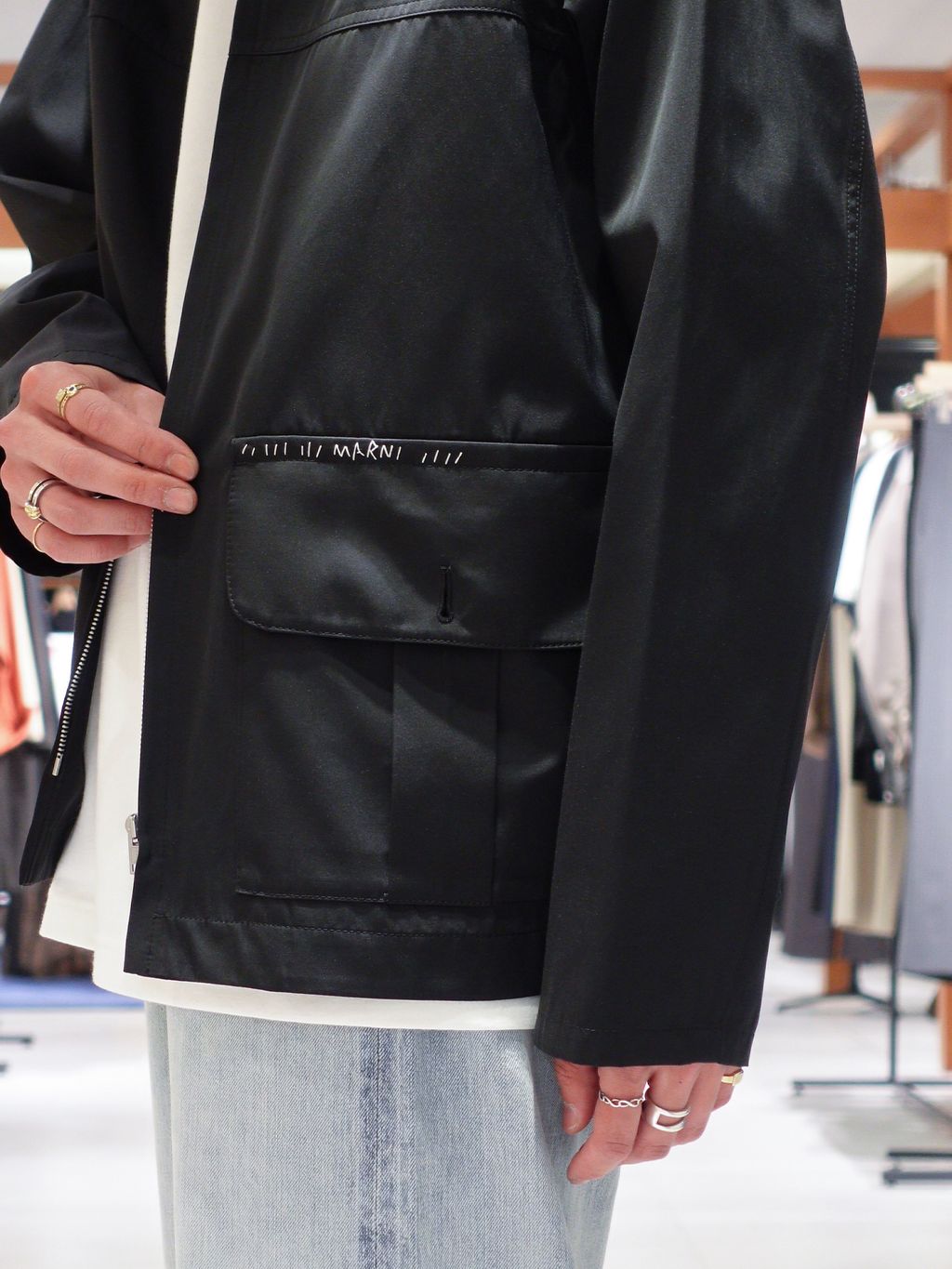 MARNI(マルニ) Mending Nylon Taffeta BZのコーディネートスナップ