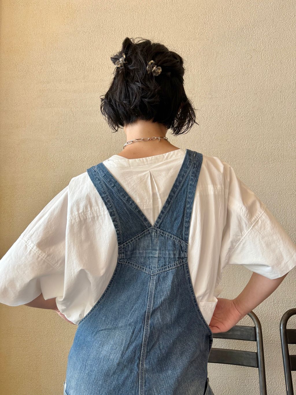 chimala】 8.5OZ W WIDTH DENIM OVERALLのコーディネートスナップ（KS