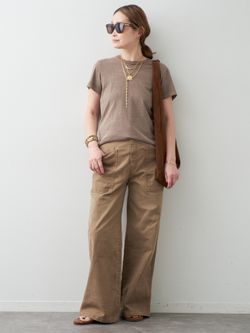 JOHNBULL/ ジョンブル】 WORK PANTSのコーディネートスナップ（MIZU