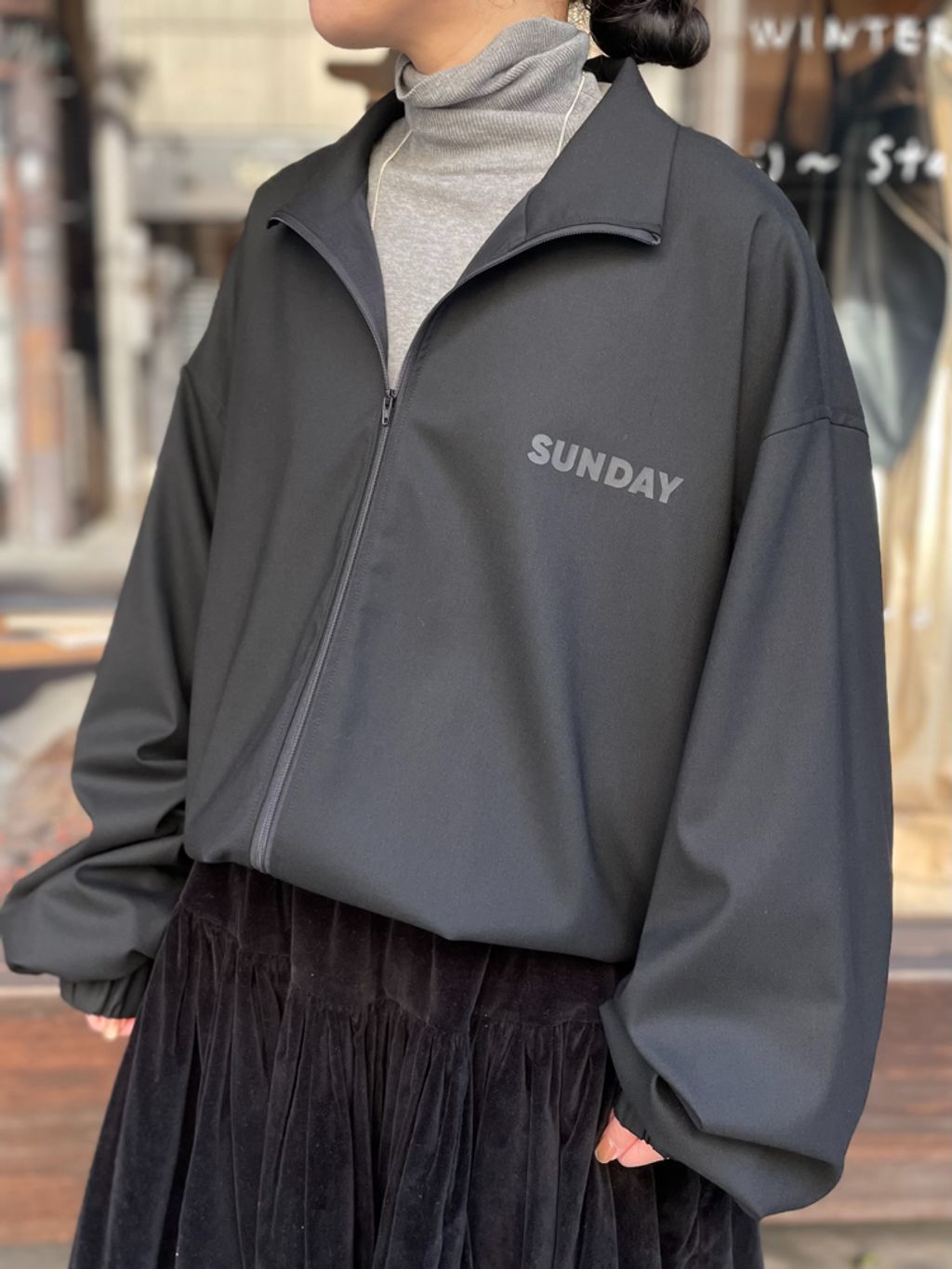 SUNDAYブルゾンのコーディネートスナップ（F.N）｜journal standard