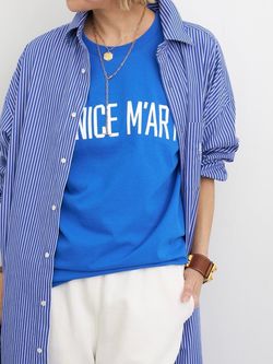 AMERICANA/アメリカーナ】 Stripe Shirt Onepeaceのコーディネート