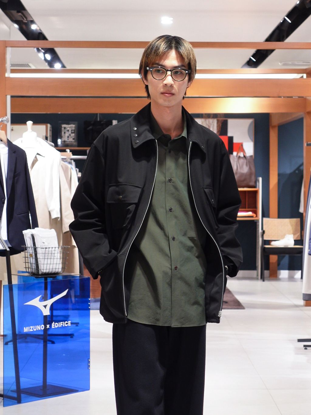 AURALEE (オーラリー) WOOL MAX CANVAS BLOUSONのコーディネート