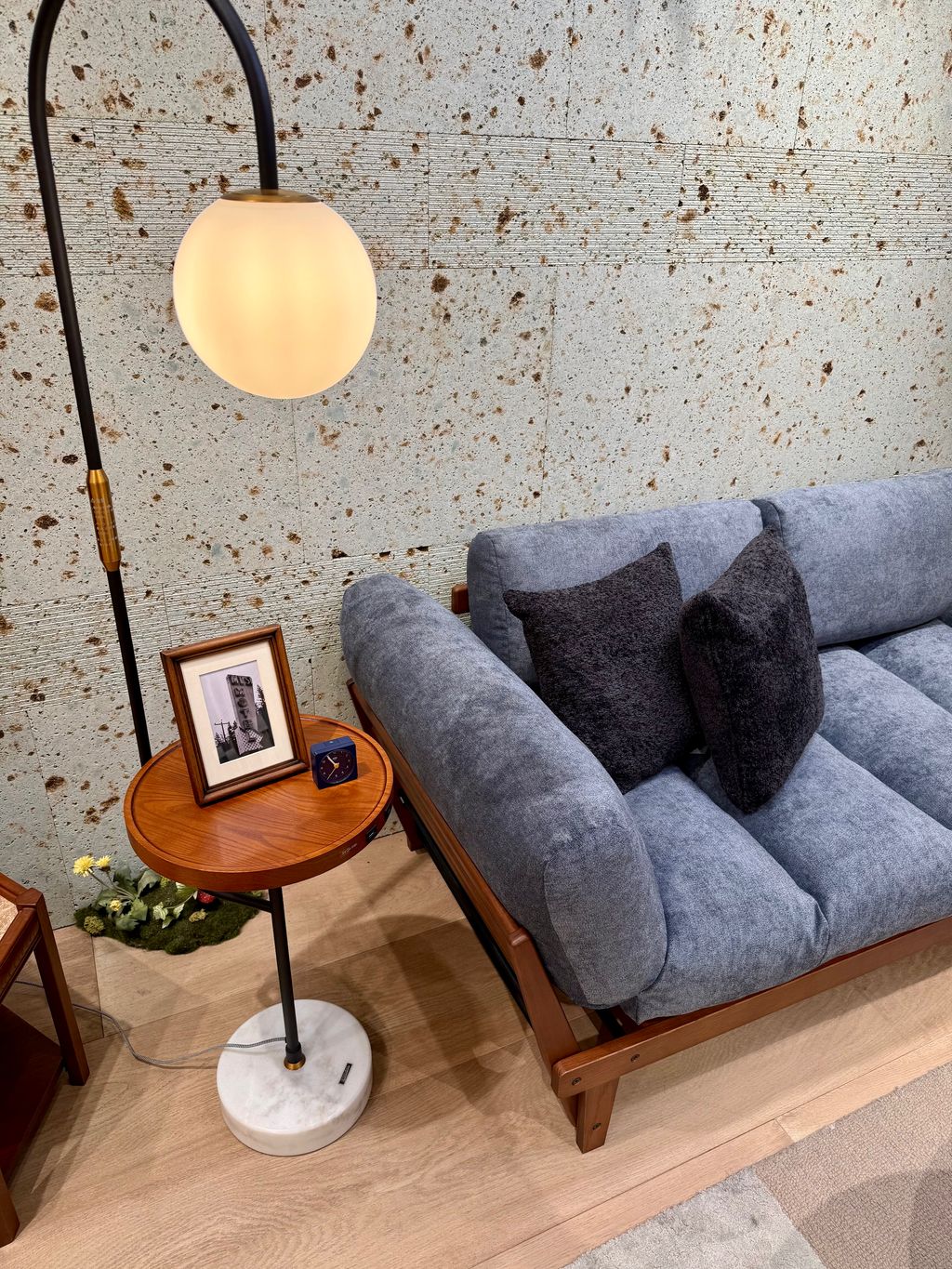 予約》《大型商品》ALVESTA SOFA BLG アルベスタソファ ブルーグレーの