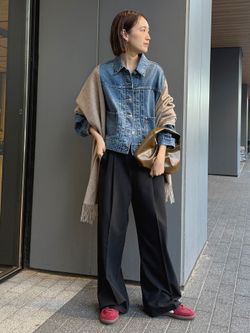 追加》Levi's/リーバイス SLOBE別注 BALLOON SLEEVE TRACKER デニム