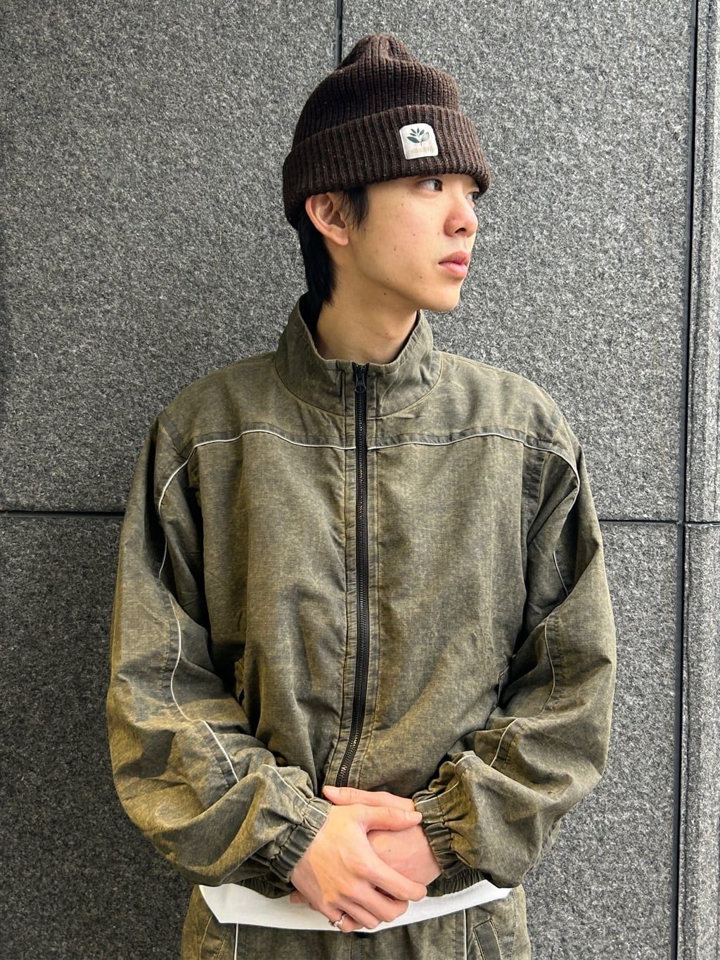 VALLAD / バラッド】フェード トラック ジャケットのコーディネート
