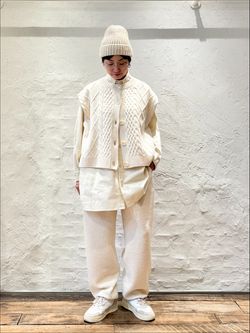 221VILLAGE 】WOOL PILE PTのコーディネートスナップ（M.S）｜journal