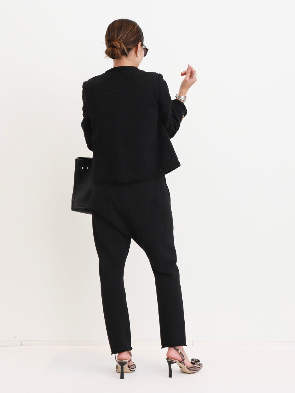 Sarrouel Sweat Pantsのコーディネートスナップ（WEB VC.N）｜L
