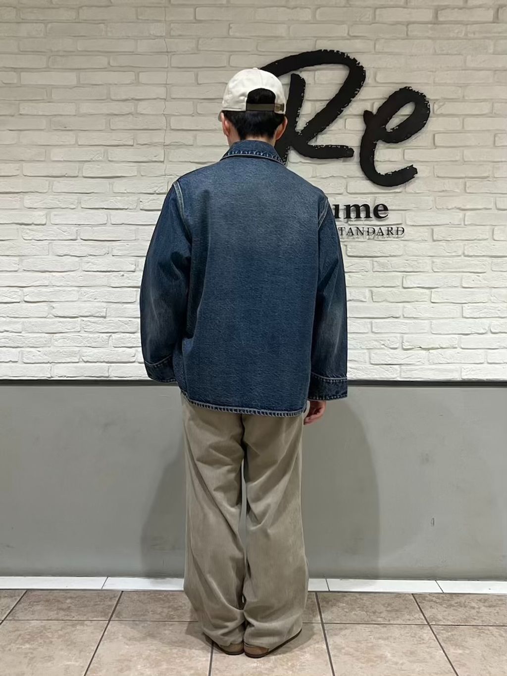 予約》クラフトデニム 13.5OZ カバーオールのコーディネートスナップ