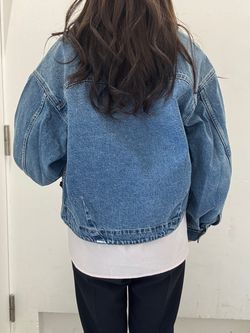 追加》Levi's/リーバイス SLOBE別注 BALLOON SLEEVE TRACKER デニム