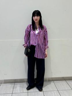THE KORNER/ザ コーナー】コットンシャツのコーディネートスナップ 
