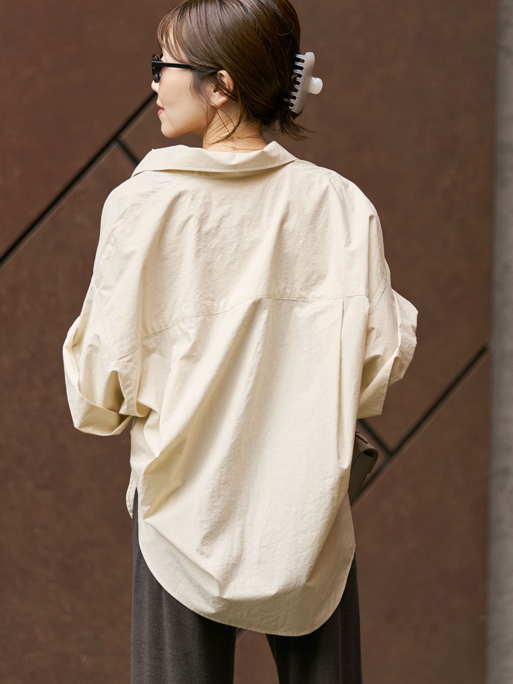 追加》Roll Up Cuffs シャツ 2のコーディネートスナップ（yoshie