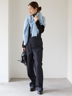 ASAUCE MELER（アソースメレ） カシミヤファーニットストール