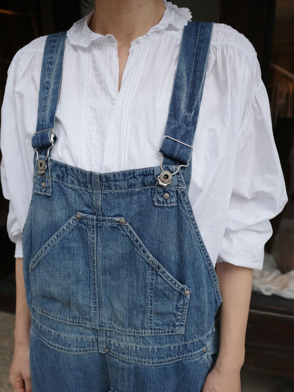 chimala】 8.5OZ W WIDTH DENIM OVERALLのコーディネートスナップ（A.Y