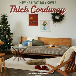温もりを添える、新作HABITAT SOFA EASY COVER 