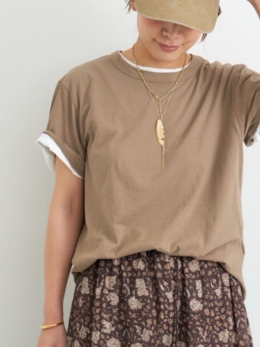motti様 L'Appartement Punch Skirt INDIAN LONG SKIRTのコーディネートスナップ（PR Sasaki）｜L