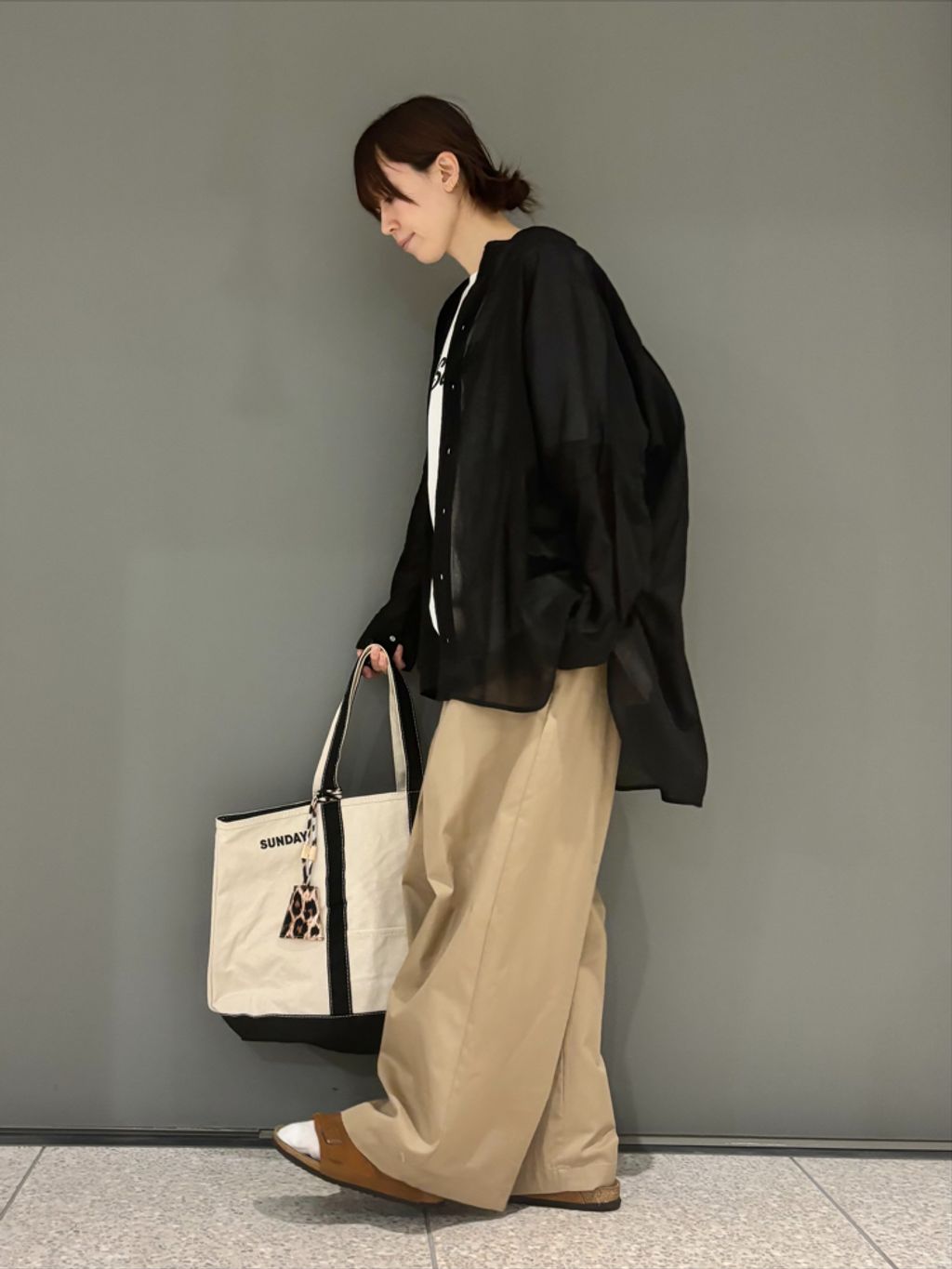 SUNDAY ハンサムチノパンツのコーディネートスナップ（S.S）｜journal