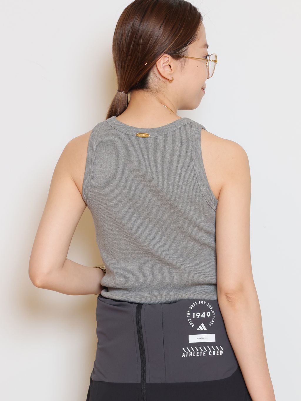 美品！Deuxieme Classe*LOREL RIB タンクトップ LOREL RIB タンクトップのコーディネートスナップ（HASE）｜MUSE de