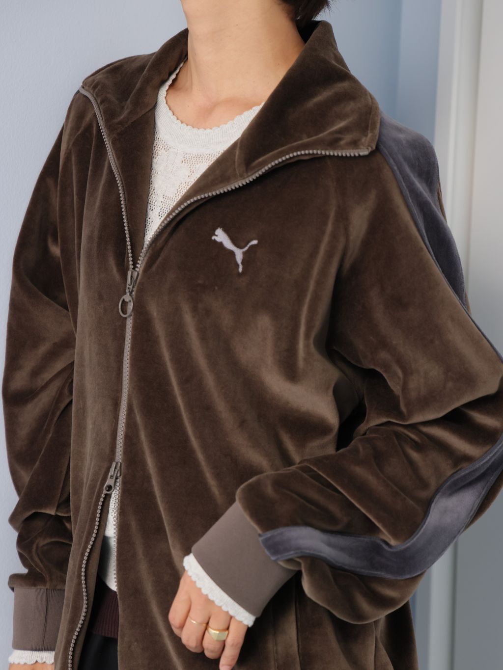 追加予約》別注【PUMA / プーマ】T7JKTのコーディネートスナップ（maki